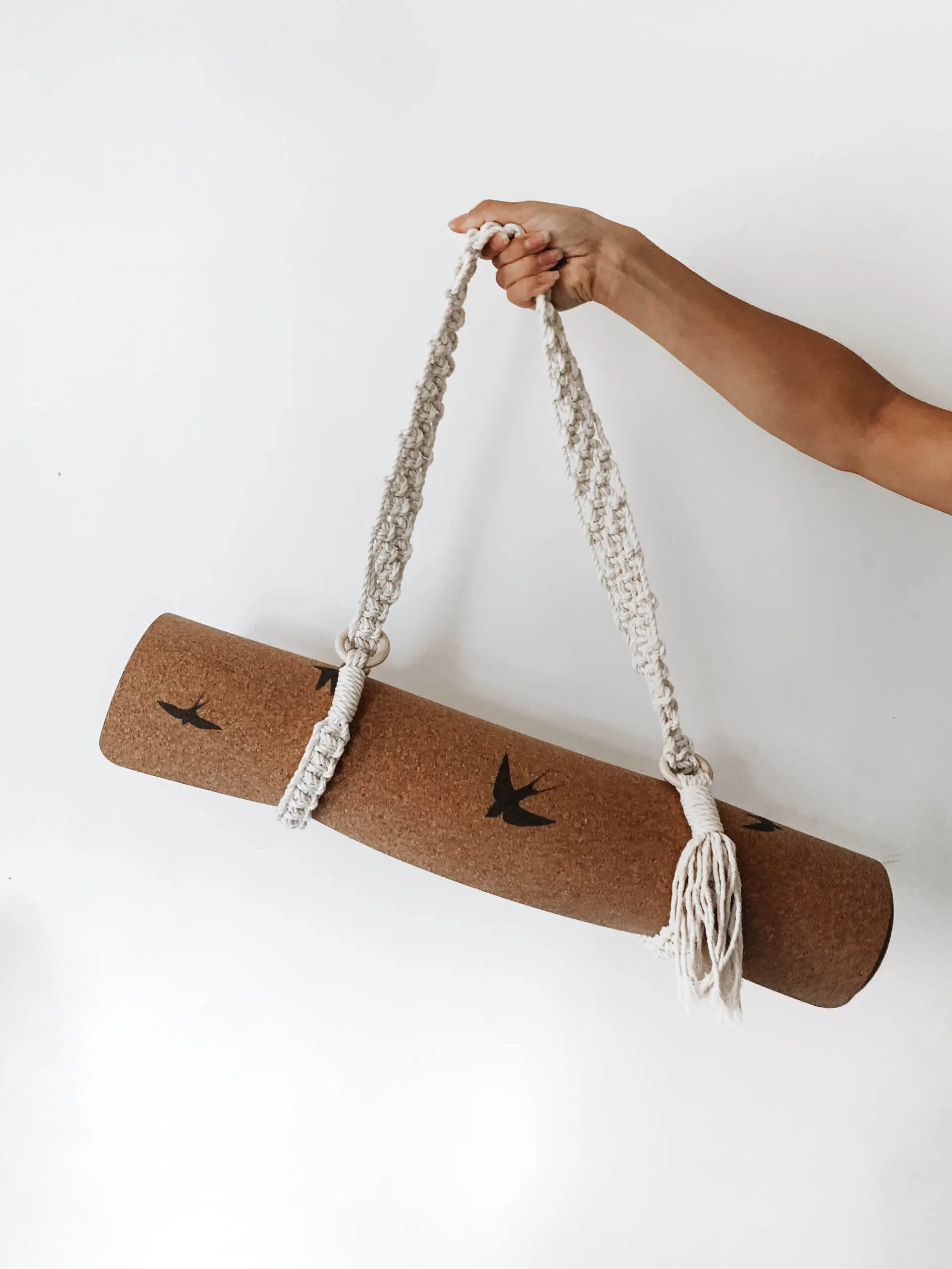 Leather yoga mat strap online