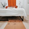 cork yoga mat for bedtime yoga