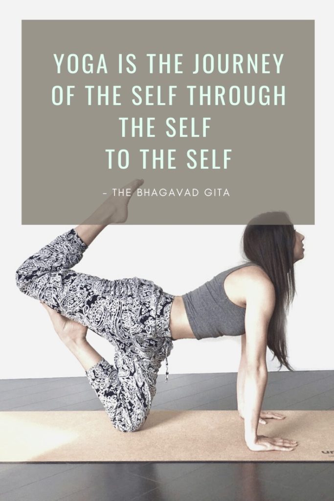 inspirational yoga quote