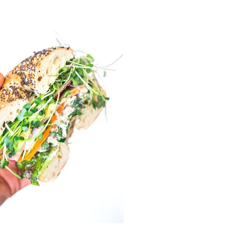 the best raw veggie sandwich