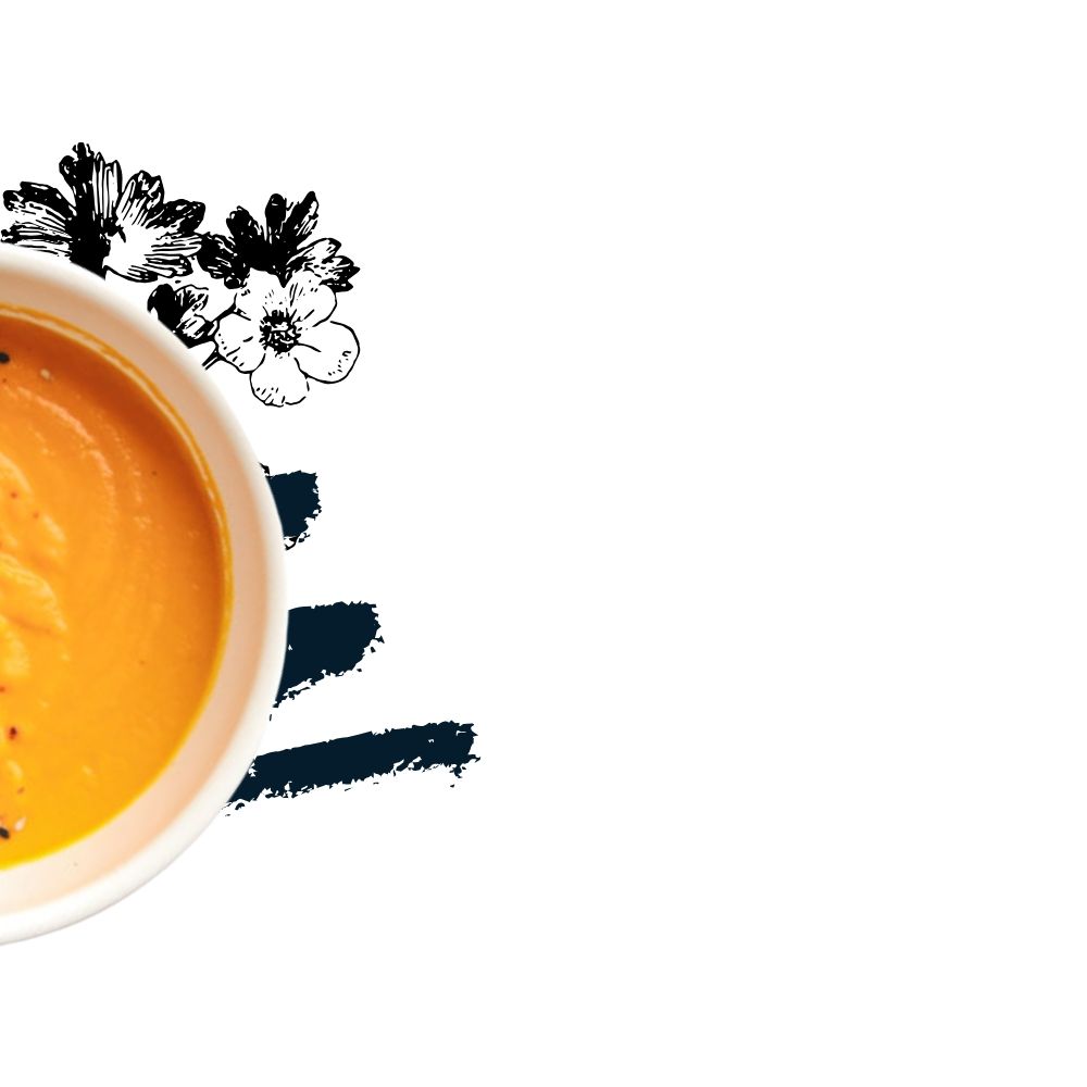 carrot tahini soup
