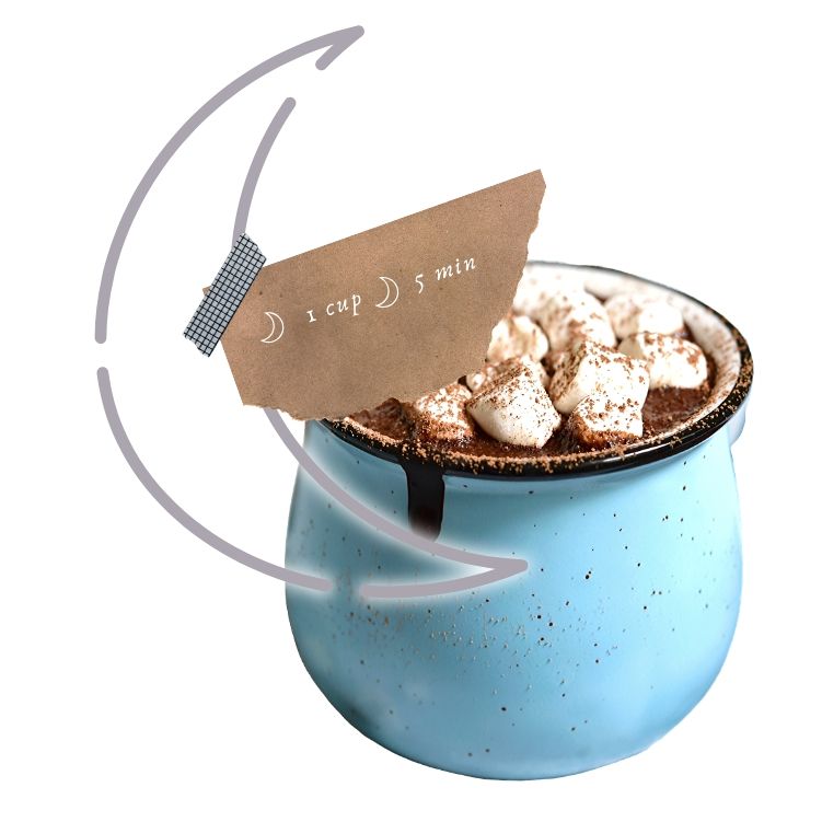 chocolate reishi latte