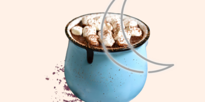 chocolate reishi latte vegan hot chocolate