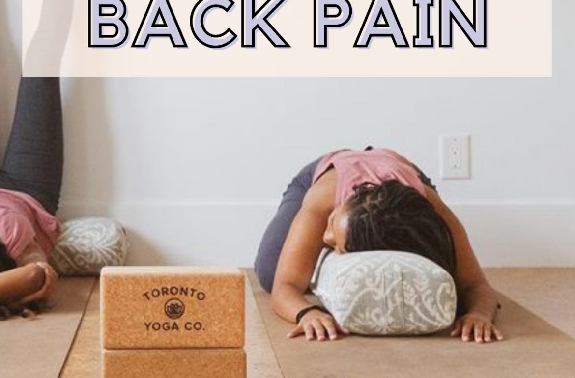 yoga for back pain cover