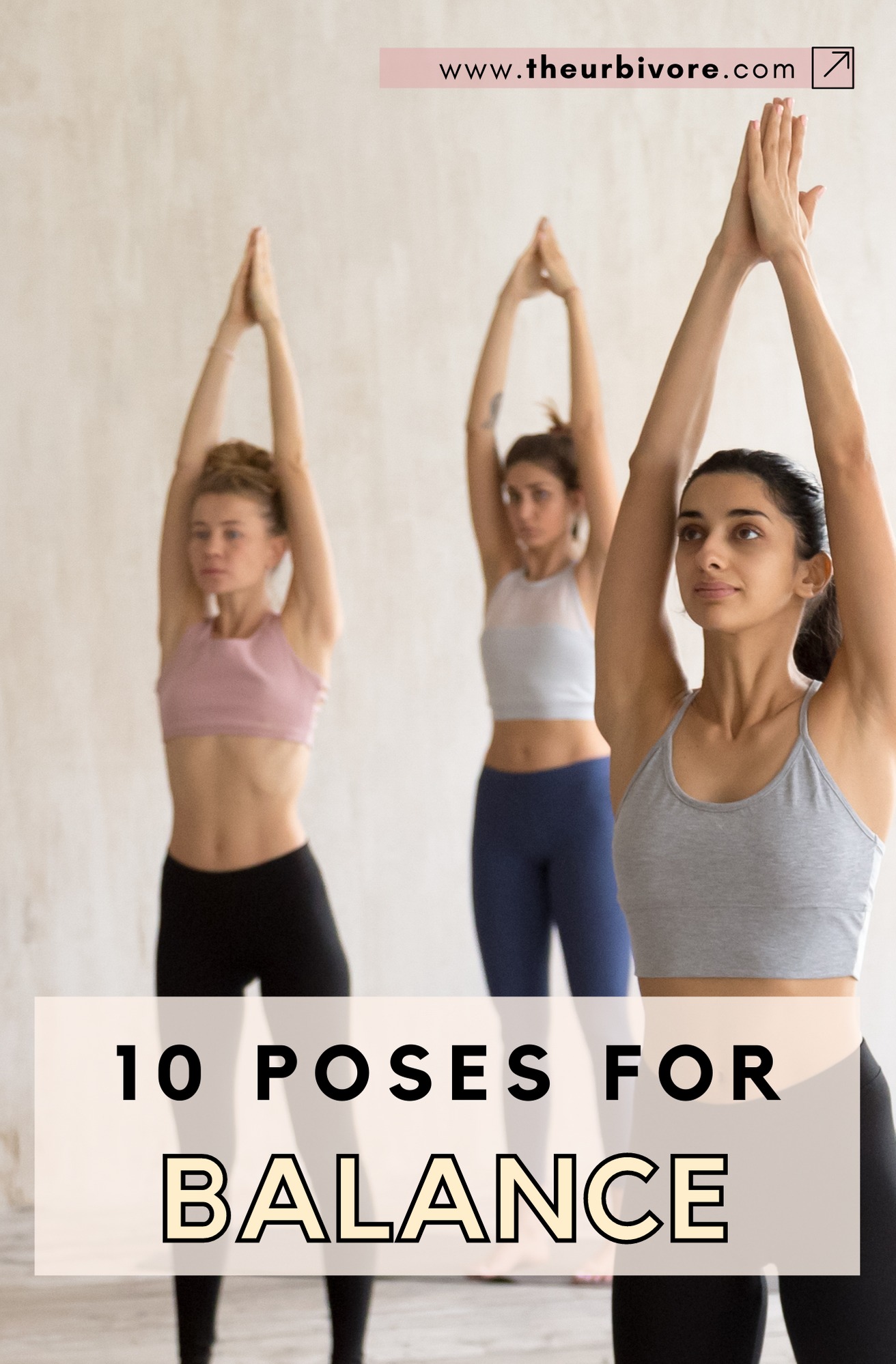 10 Yoga Poses For Balance & How To Practice Them | the urbivore
