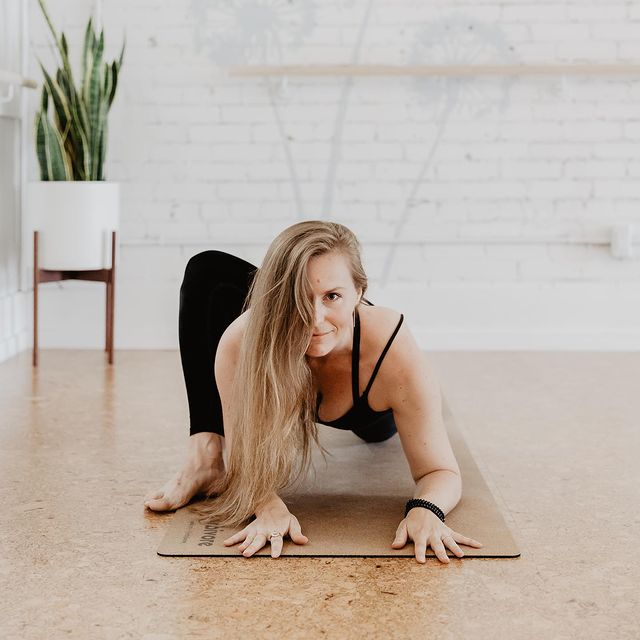 non-toxic cork yoga mat